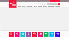 Desktop Screenshot of englandnetball.co.uk